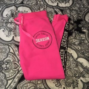 Bright Pink Sweatpants